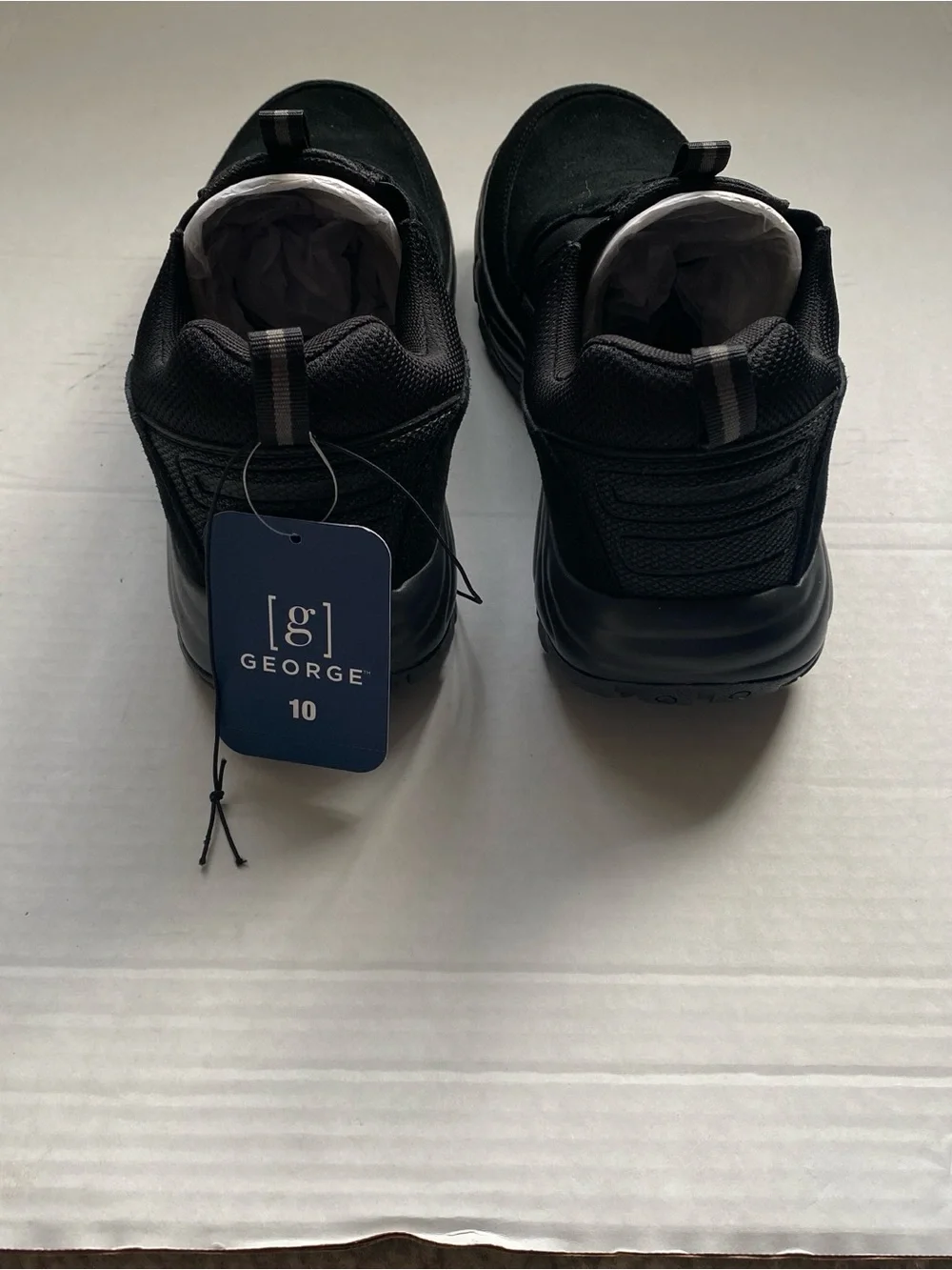 Men's Slip-On Casual Sneakers Shoes Black